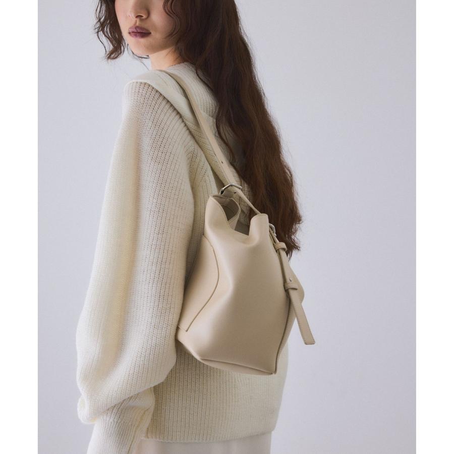 美品　アダムエロペ　スプリットレザーワンショルダー2WAYミニバッグ ADAM ET ROPE'（アダムエロペ） スプリットレザーワンショルダー2WAY