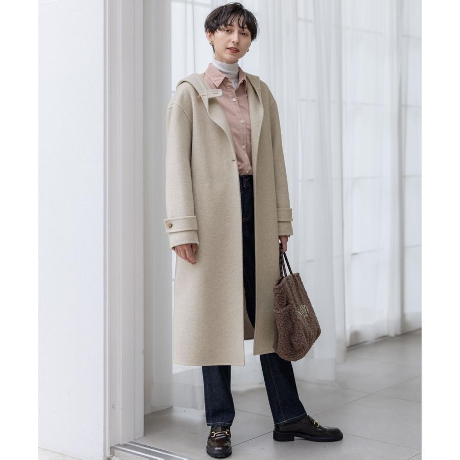 23区 MANTECOPureリバー フード ロングコート 32サイズ 23区｜【滝沢眞規子さん着用/VERY掲載】MANTECOPureリバー フード