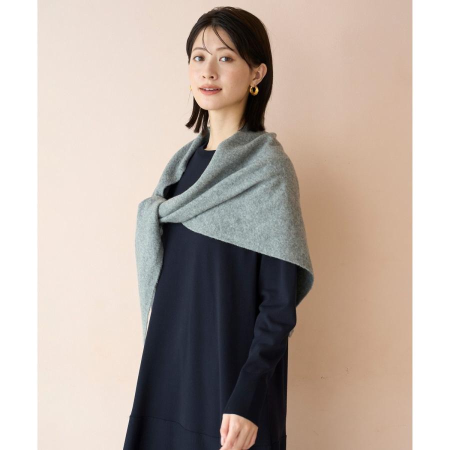 WEB/一部店舗限定】ふわふわニット 三角ストール : マルイ(丸井)Yahoo