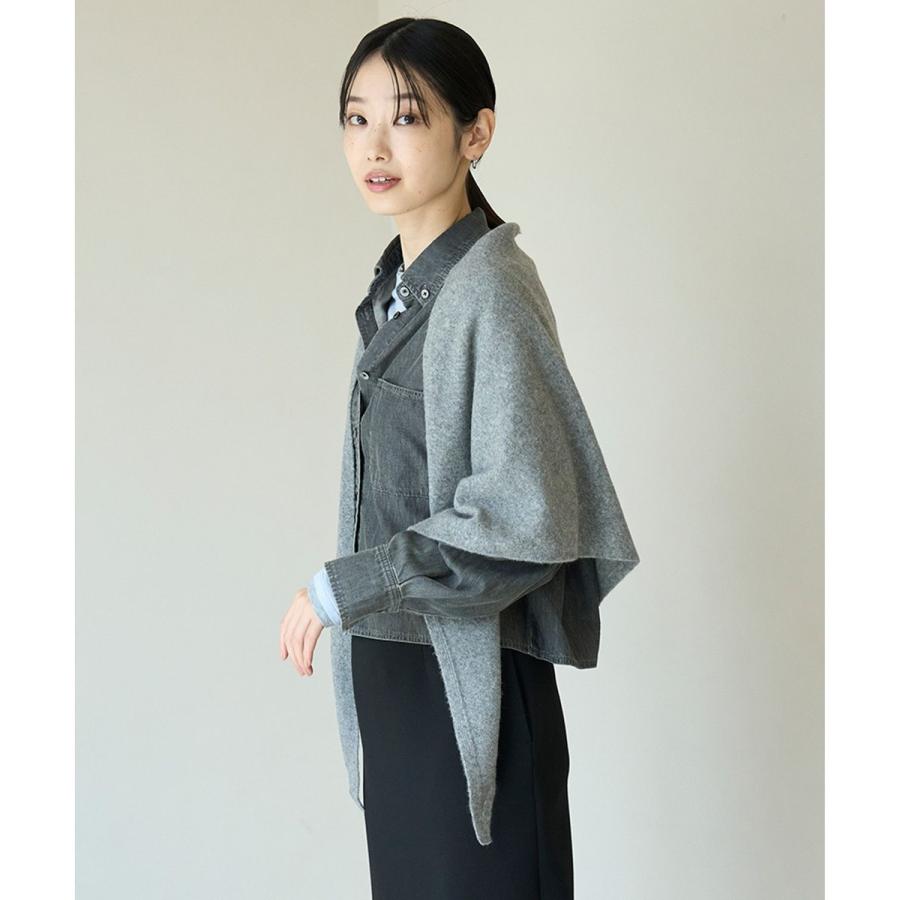 WEB/一部店舗限定】ふわふわニット 三角ストール : マルイ(丸井)Yahoo