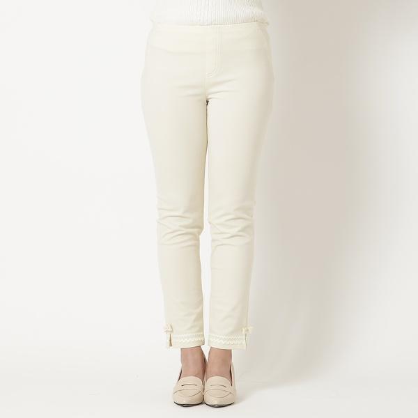 Rose Tiara（ローズティアラ） 【伸縮性◎/ストレッチ発熱】裾リボン