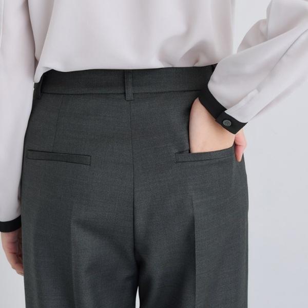 INDIVI（インディヴィ） 【日本製／スーツ／通勤】シルクウール