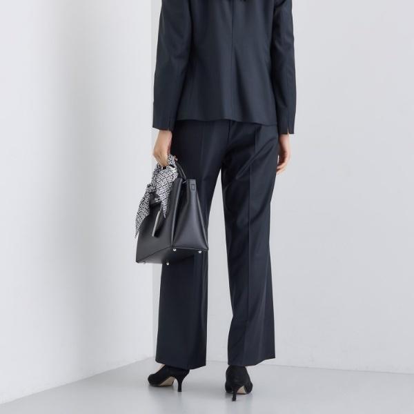 INDIVI（インディヴィ） 【日本製／スーツ／通勤】シルクウール