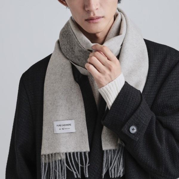 tk.TAKEO KIKUCHI（ティーケータケオキクチ） 【カシミヤ100％】ピュア