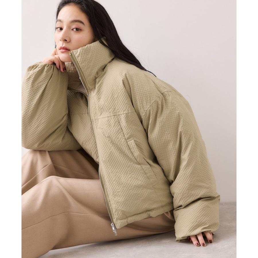 ビス（VIS）/【WEB限定】軽くてあたたかいパディングショートボリューム中綿ブルゾン VIS（ビス） 【WEB限定】軽くてあたたかいパディングショート