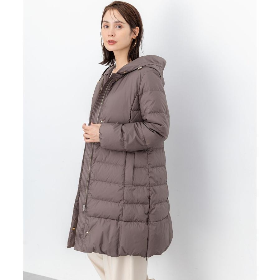 【極美品】近年 組曲「洗える」ライトタフタロングダウン コート Aライン フード 組曲｜【洗える】ライトタフタロングダウン | Rakuten Fashion(楽天