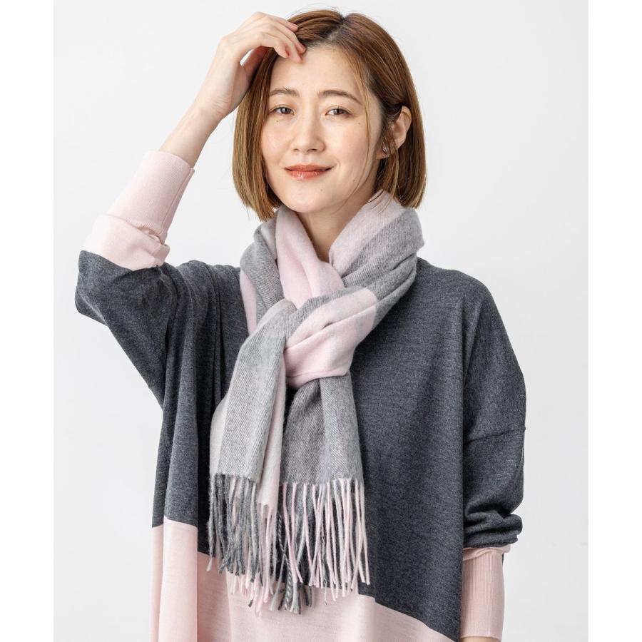 23区（ニジュウサンク） カシミヤ チェック マフラー : マルイ(丸井
