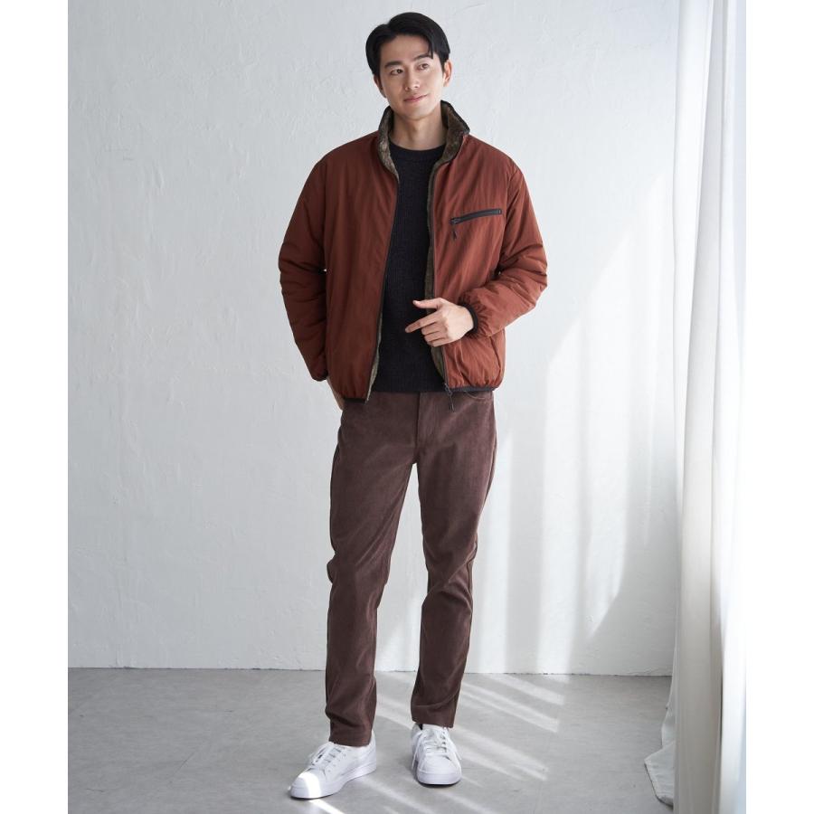 ikka（イッカ） 【2WAY】リバーシブルナイロンフリースブルゾン