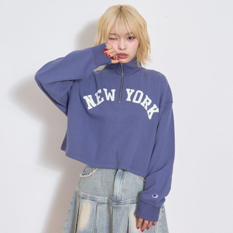 LOVETOXIC 【Champion】ハーフZIPプルオーバー : マルイ(丸井)Yahoo!店