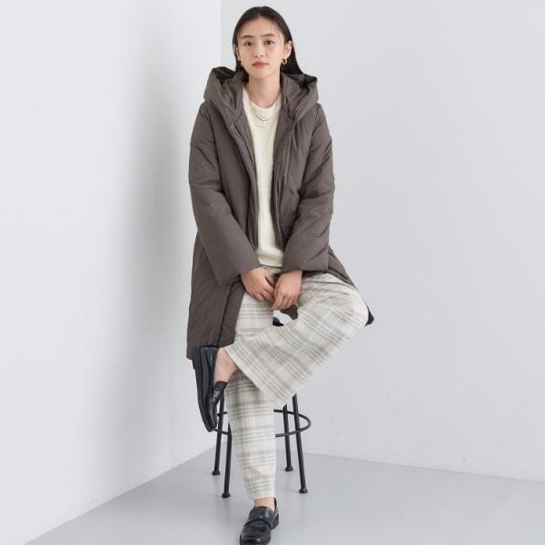 INDIVI（インディヴィ） 【撥水／洗える】ステッチレス ロングダウン