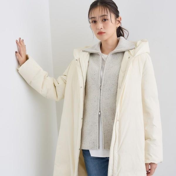 INDIVI（インディヴィ） 【撥水／洗える】ステッチレス ロングダウン