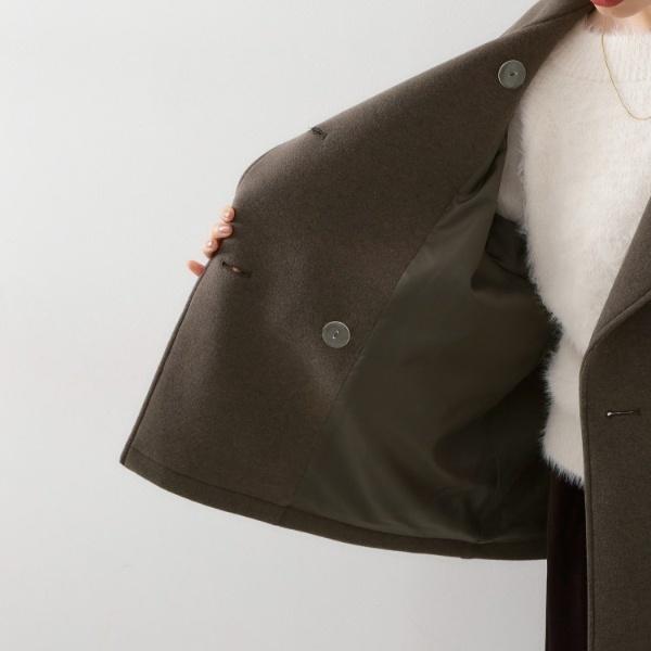 THE SHOP TK ジャージメルトンPコート THE SHOP TK｜柔らかで大人上品 ジャージメルトンPコート | Rakuten