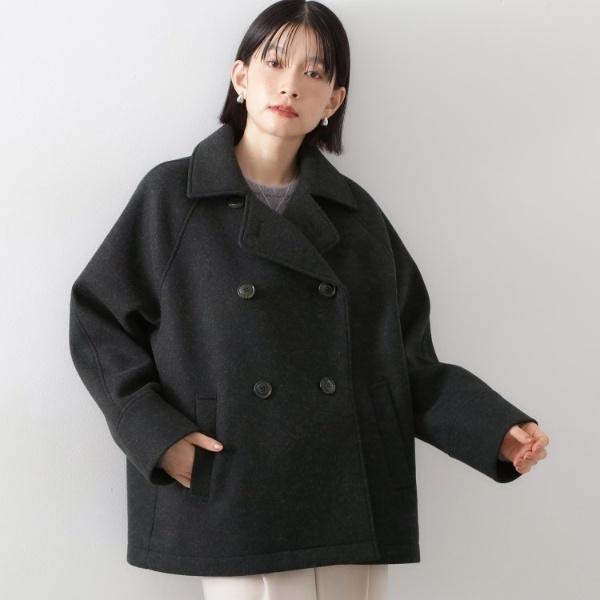THE SHOP TK 柔らかで大人上品 ジャージメルトンPコート : マルイ(丸井