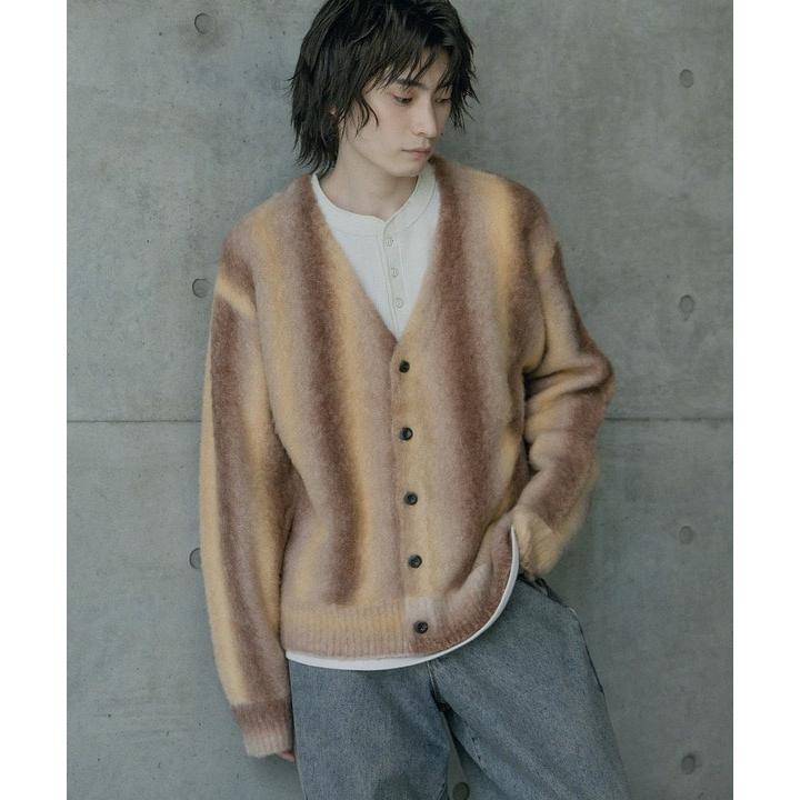 ラトルトラップ（RATTLE TRAP）/グラデーションストライプカーディガン RATTLE TRAP（ラトルトラップ） グラデーションストライプカーディガン