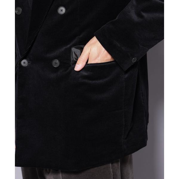 AIRコーデュロイ ダブルブレストジャケット／STRETCH（セットアップ可