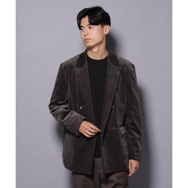 AIRコーデュロイ ダブルブレストジャケット／STRETCH（セットアップ可