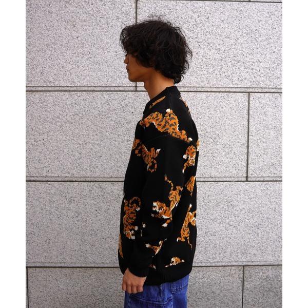 BEAVER（ビーバー） B omnivore／ビーオムニボー TIGER KNIT TOP