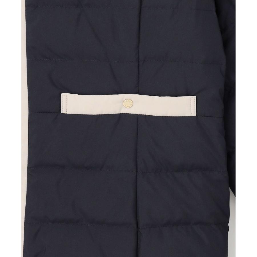 ANY SIS（エニィスィス） 【2WAY】ノーカラーダウン ジャケット