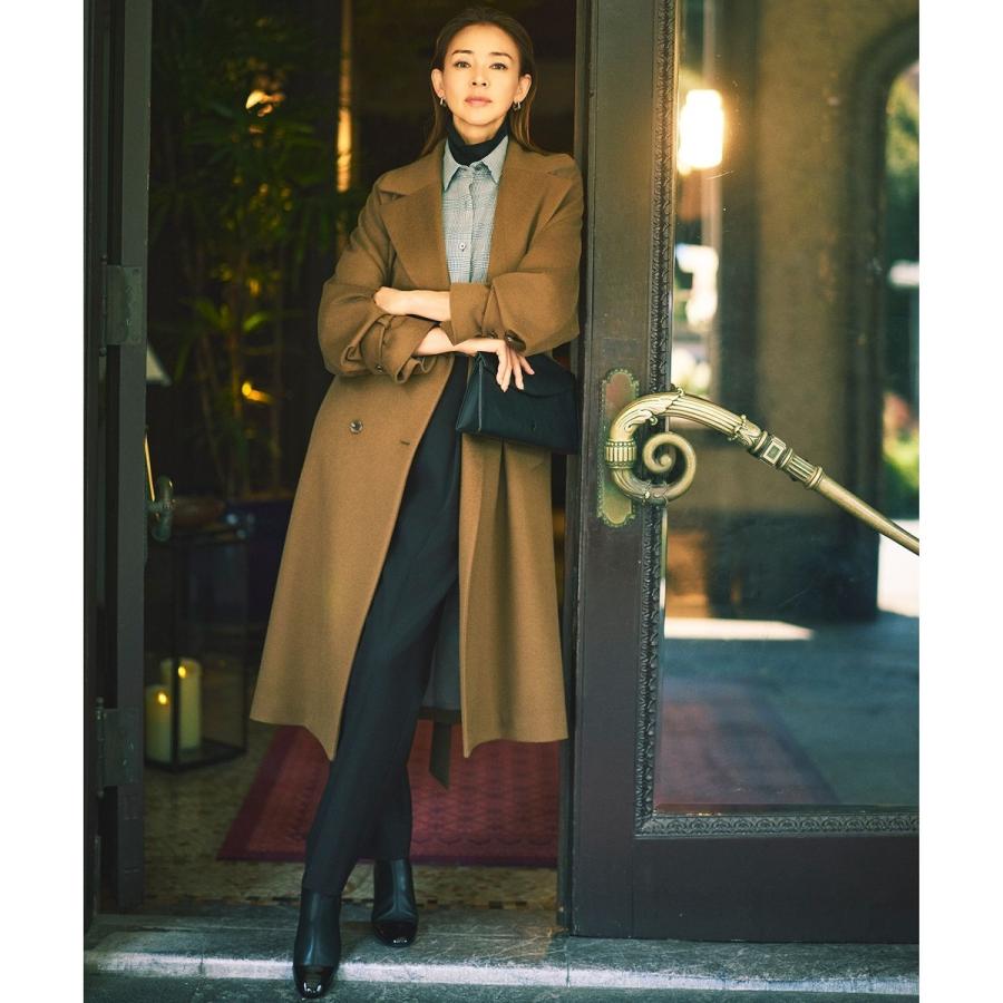 自由区（ジユウク） 【SHIHOさん着用】Super100sライトビーバーロング