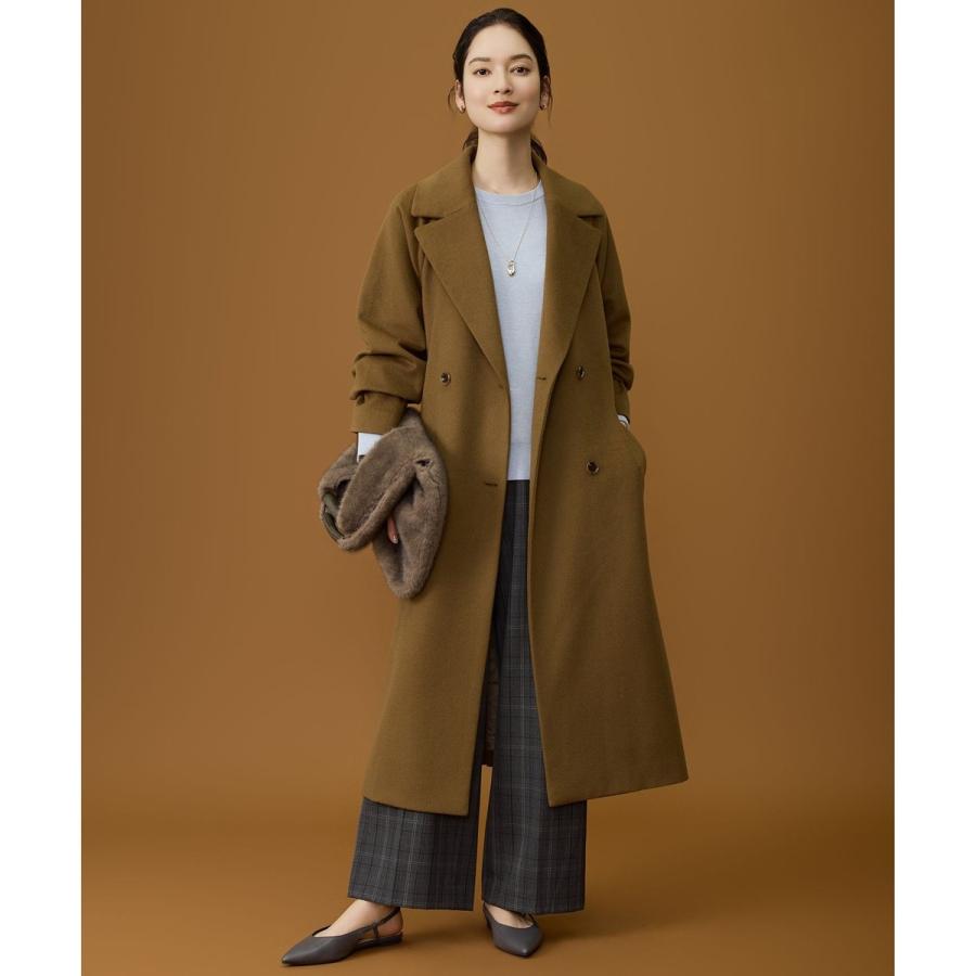 自由区（ジユウク） 【SHIHOさん着用】Super100sライトビーバーロング