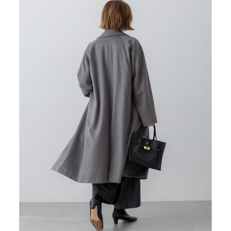 23区（ニジュウサンク） COLOMBOカシミヤビーバー ダブルフロント