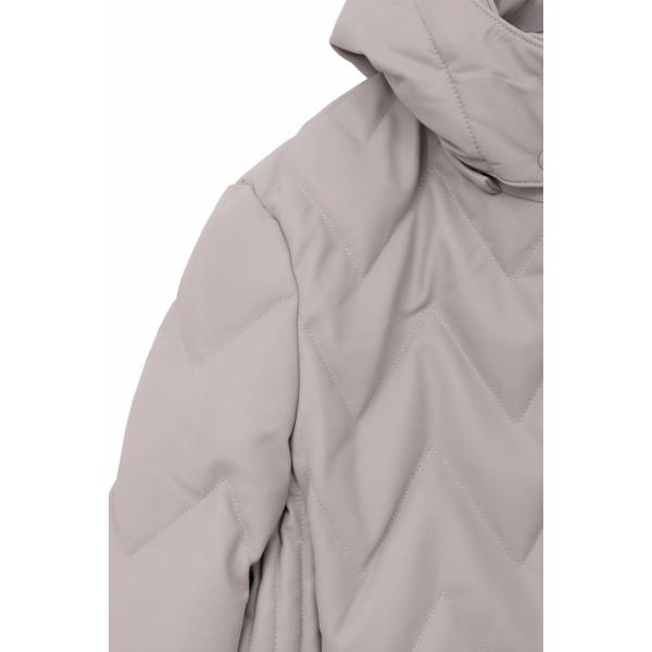 ＨＩＧＨ ＳＴＲＥＥＴ∴キルトレザーフーデットダウンＢＬの画像