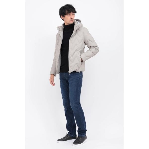 ＨＩＧＨ ＳＴＲＥＥＴ∴キルトレザーフーデットダウンＢＬの画像