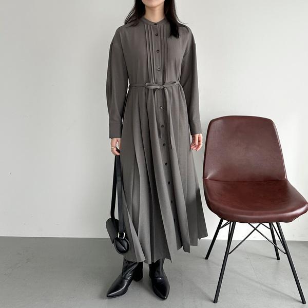 ドゥ アルシーヴ（Doux archives）/ピンタックプリーツワンピース DOUX ARCHIVES（ドゥアルシーヴ） ピンタックプリーツワンピース