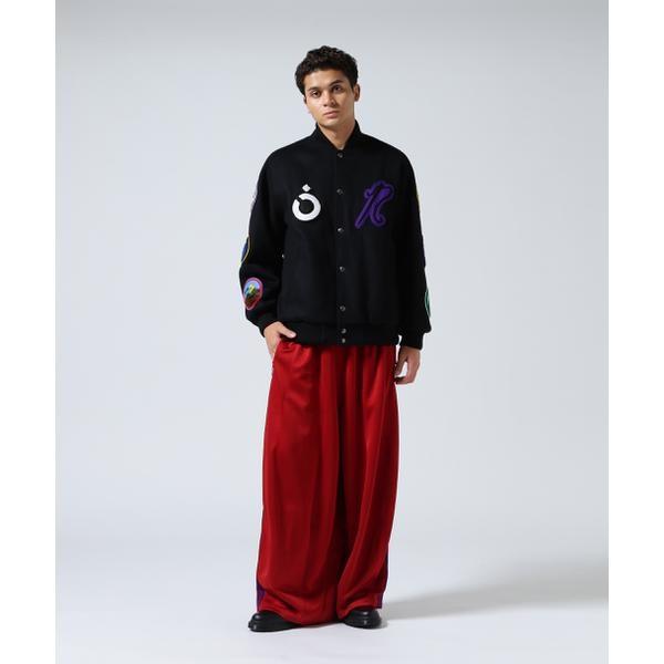 N□ma x Needles Patch Varsity Jacketの画像