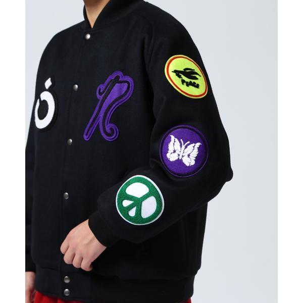B'2nd（ビーセカンド） N□ma x Needles Patch Varsity Jacket