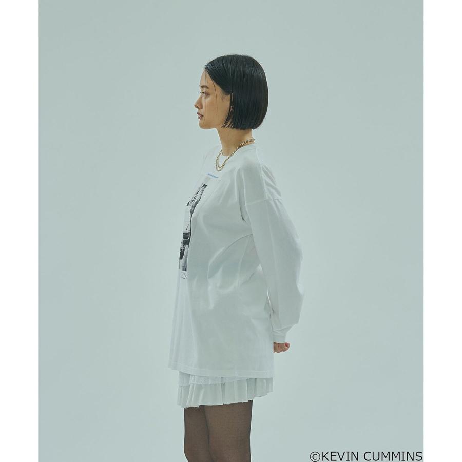 ROSE BUD（ローズバッド） CREOLME/KEVIN CUMMINS PHOTO L/S TEE