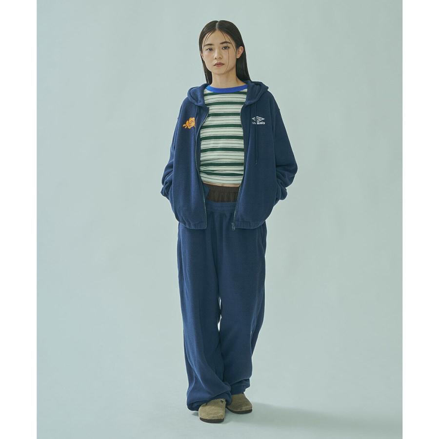 ROSE BUD（ローズバッド） UMBRO×ROSE BUD DOUBLE WAIST FLEECE PANTS
