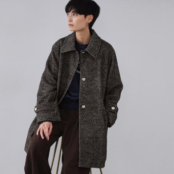 OPAQUE.CLIP（オペークドットクリップ） ヘリンボーンステンカラー