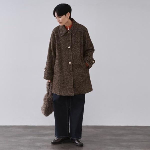 OPAQUE.CLIP（オペークドットクリップ） ヘリンボーンステンカラー