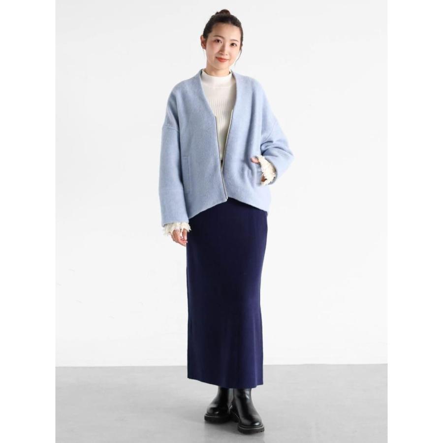 VIN（バン） Vネックウールブレンドショートコート : マルイ(丸井