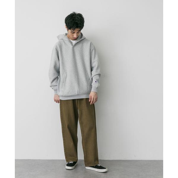 別注 チャンピオン×ドアーズ RW ハーフスナップパーカー グレー XL URBAN RESEARCH DOORS（アーバンリサーチドアーズ） 『別注』Champion