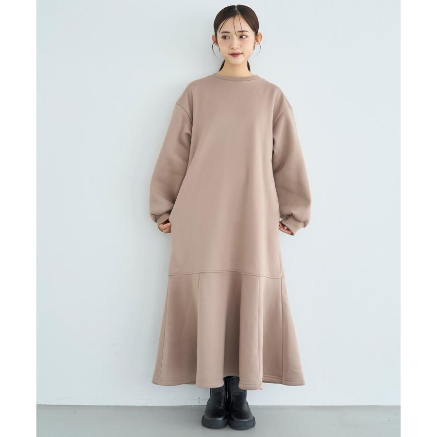 mil (ミル)】裏起毛 マーメイド ワンピース : マルイ(丸井)Yahoo!店