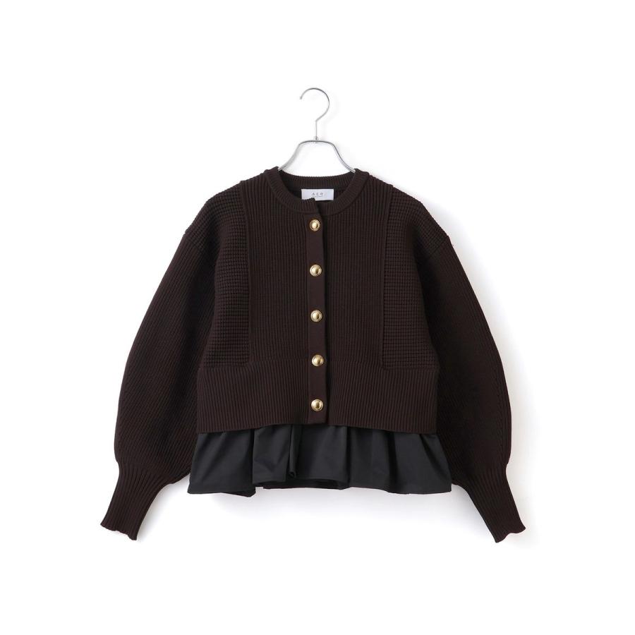 ADAM ET ROPE'（アダムエロペ） 【WEB限定】ペプラムコンビニット