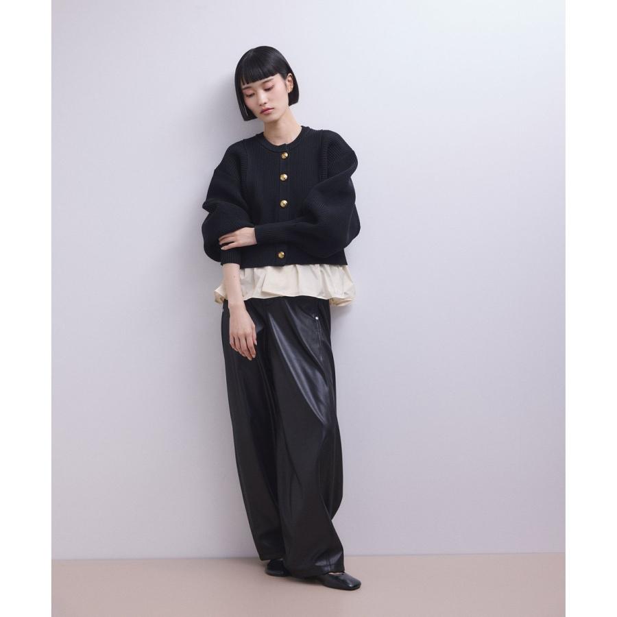 ADAM ET ROPE'（アダムエロペ） 【WEB限定】ペプラムコンビニット
