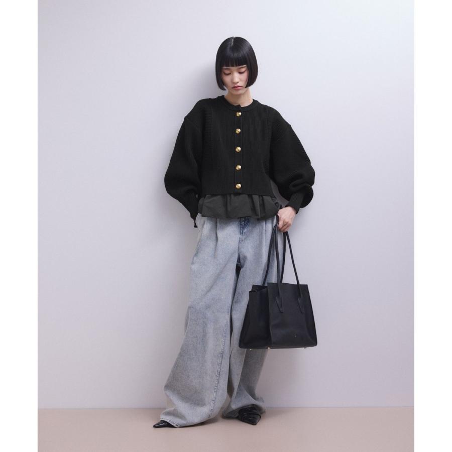 ADAM ET ROPE'（アダムエロペ） 【WEB限定】ペプラムコンビニット