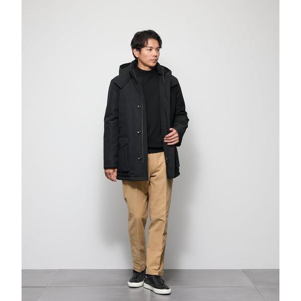 WOOLIAN PLAIN スタンドフード付きダウンアウターの画像