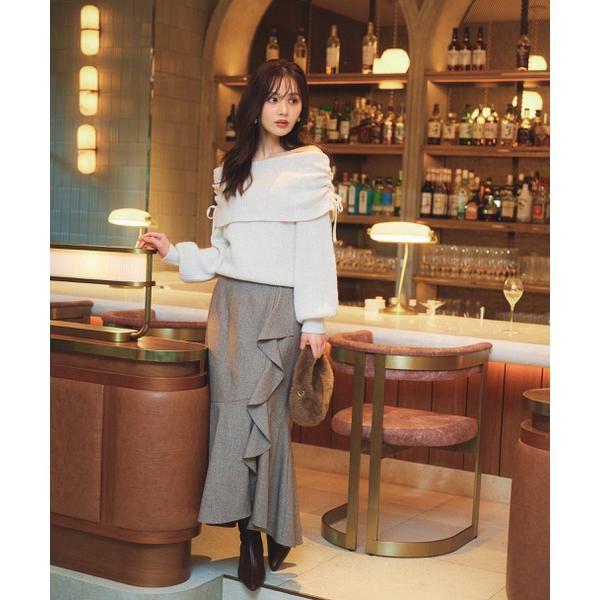 PROPORTION BODY DRESSING ラッフルディティールスカート PROPORTION BODY DRESSING（プロポーションボディドレッシング