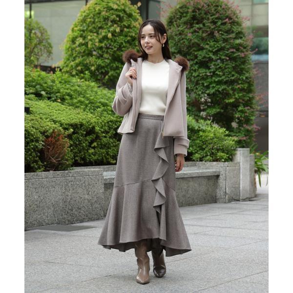 PROPORTION BODY DRESSING ラッフルディティールスカート PROPORTION BODY DRESSING（プロポーションボディドレッシング
