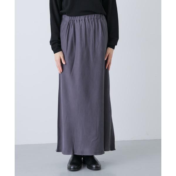 【新品未使用タグ付き】かぐれ　キュプラスカート　サイズ1 かぐれ（カグレ）の「『2サイズ展開』キュプラスカート（スカート