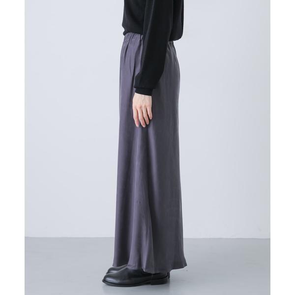 かぐれ 『2サイズ展開』ハイカウントキュプラスカート : マルイ(丸井