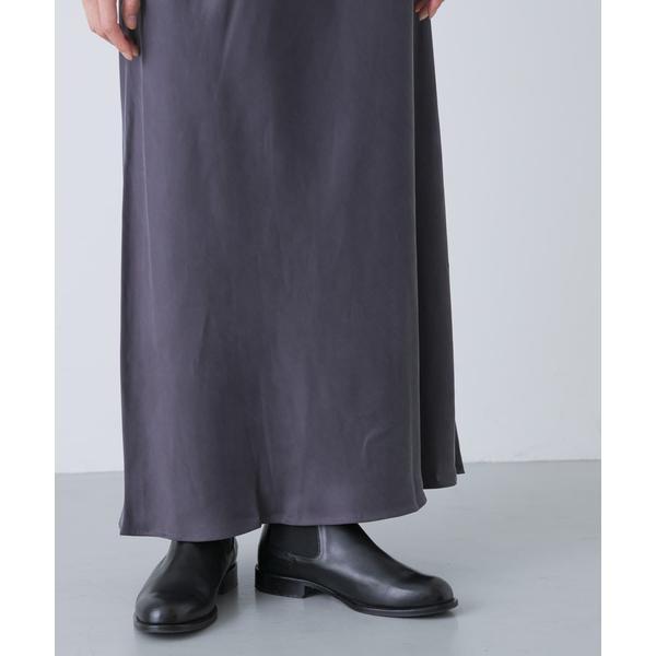 かぐれ 『2サイズ展開』ハイカウントキュプラスカート : マルイ(丸井