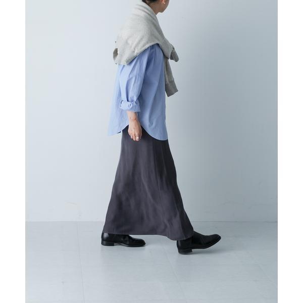 かぐれ 『2サイズ展開』ハイカウントキュプラスカート : マルイ(丸井