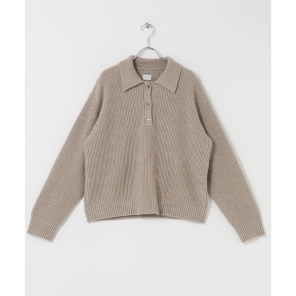 URBAN RESEARCH DOORS（アーバンリサーチドアーズ） FOX混衿付き畦