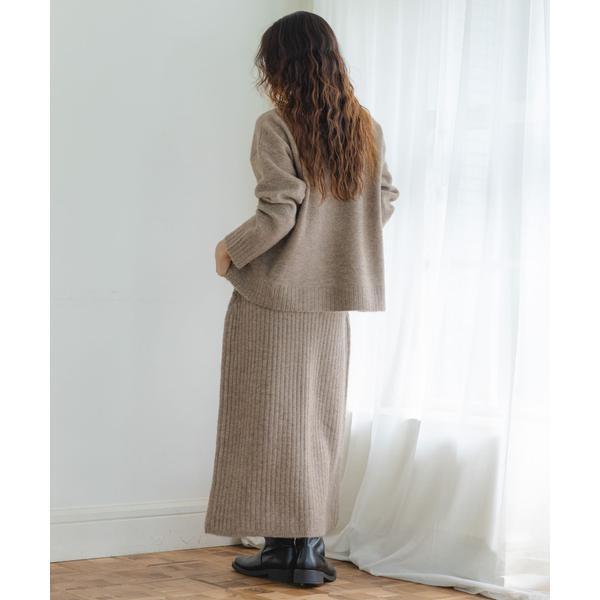 WEB限定』モックネックニット×スカートセットアップ : マルイ(丸井