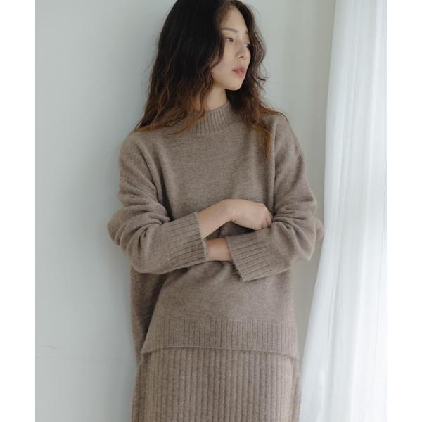 WEB限定』モックネックニット×スカートセットアップ : マルイ(丸井